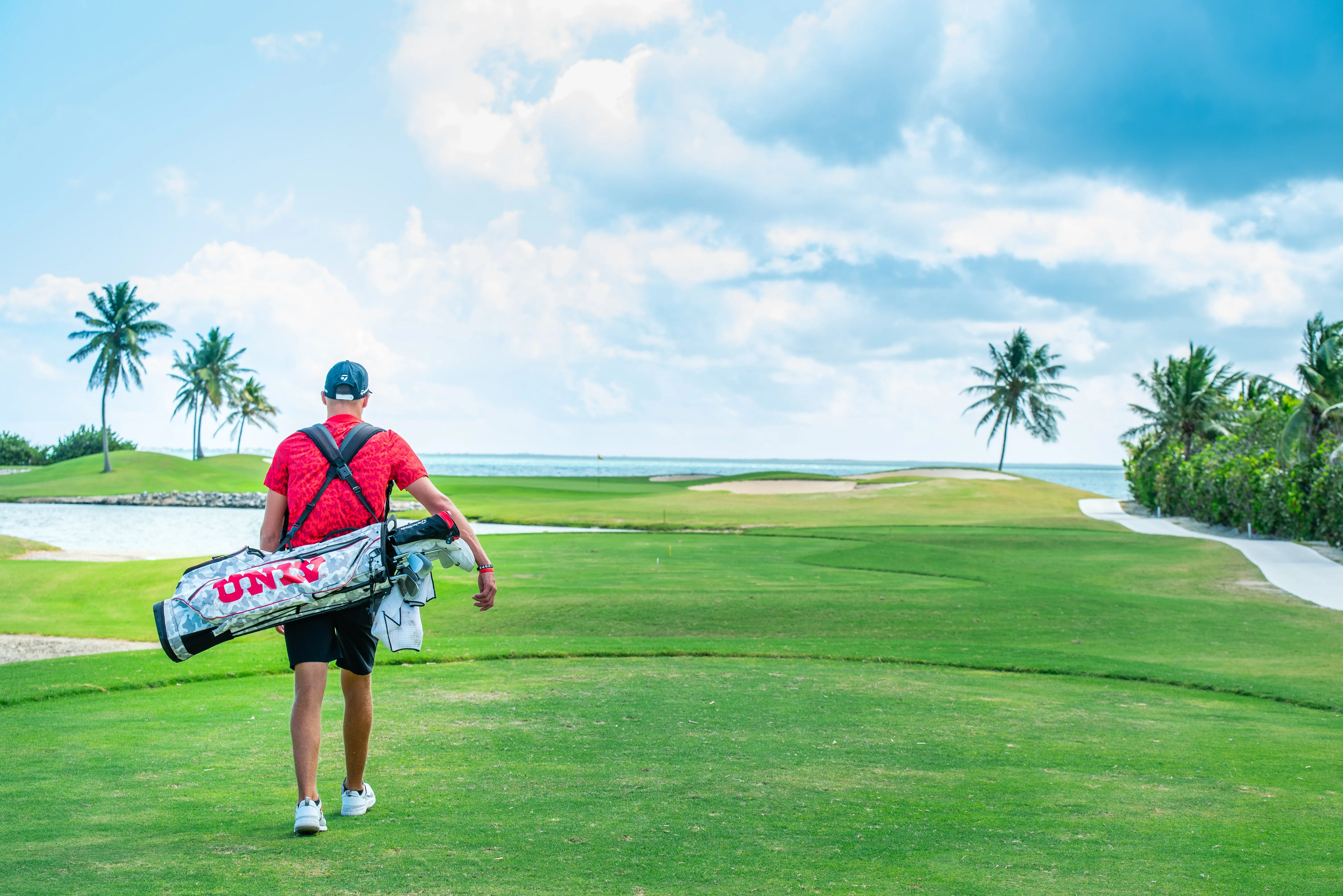 Golfing